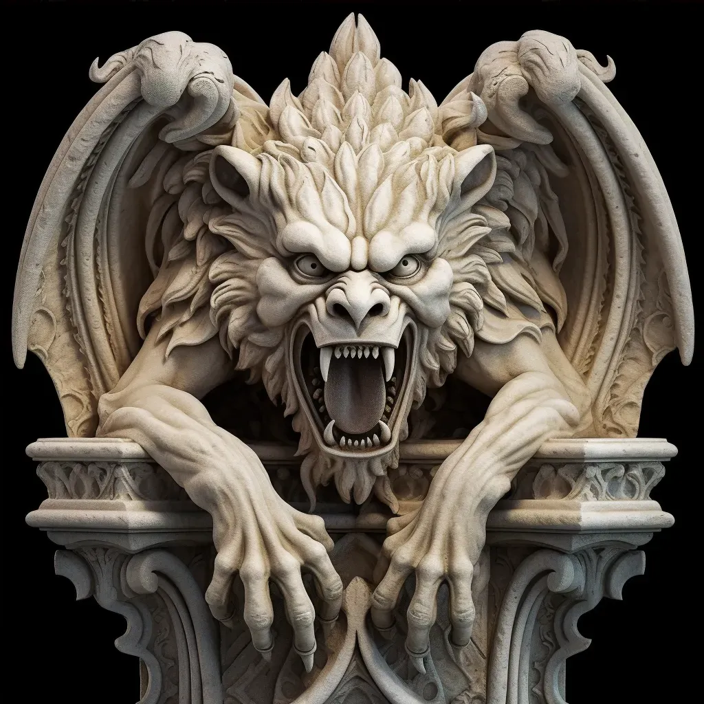 Architectural gargoyle guardians - Image 4