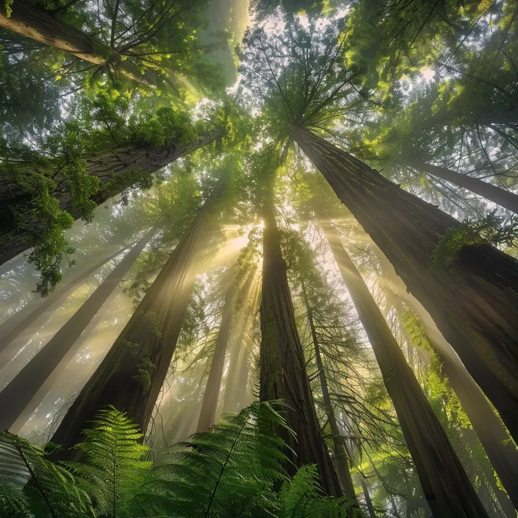 Redwood trees forest - Image 1