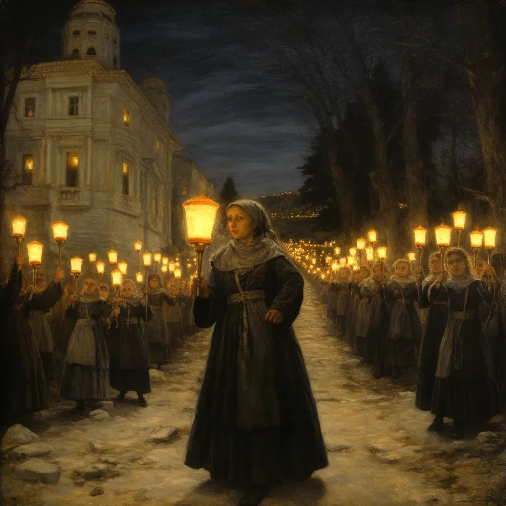 Nocturnal Religious Procession