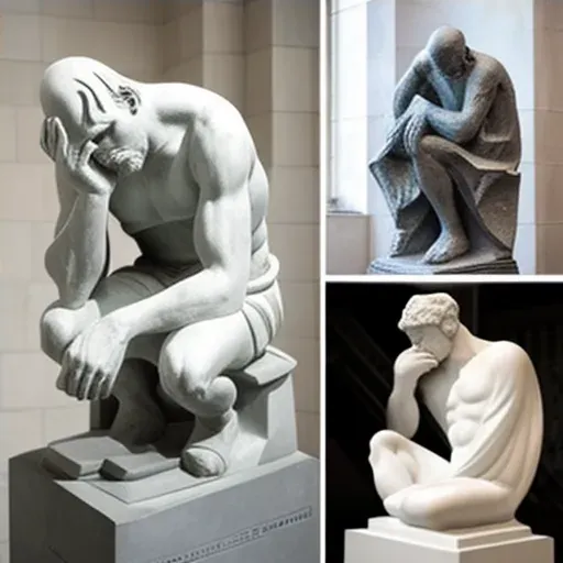 Gallery of animated statues depicting emotional tales - Image 4