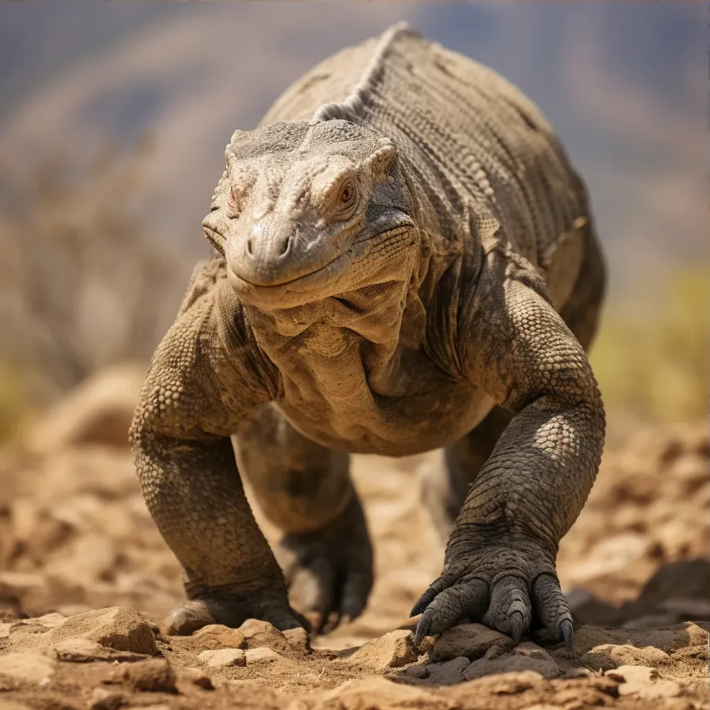 Komodo Dragon Stroll