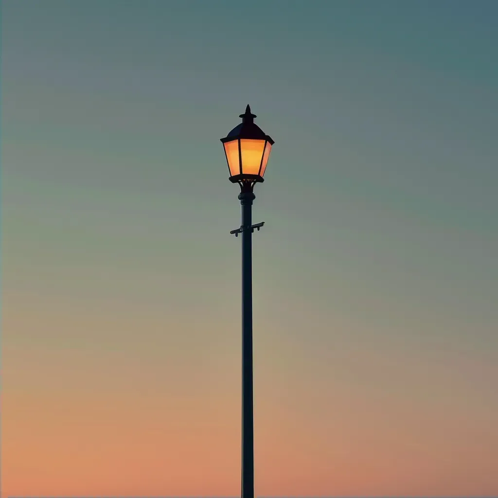 lamp post dusk - Image 2