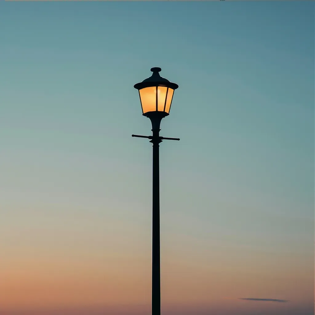 lamp post dusk - Image 3