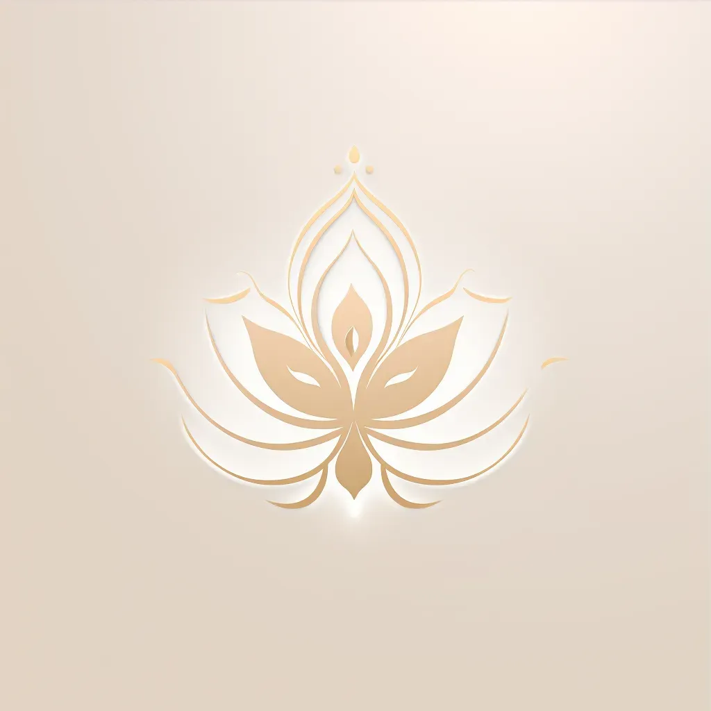 Lotus flower icon logo design for medical spa - Image 3