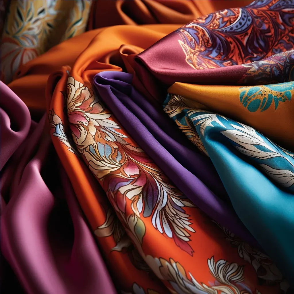 silk scarf - Image 4