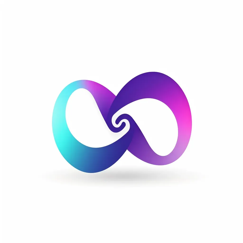 minimalist modern infinity symbol logo - Image 3