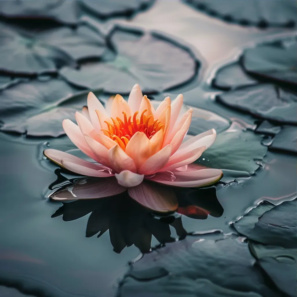 water lily close-up - Image 3