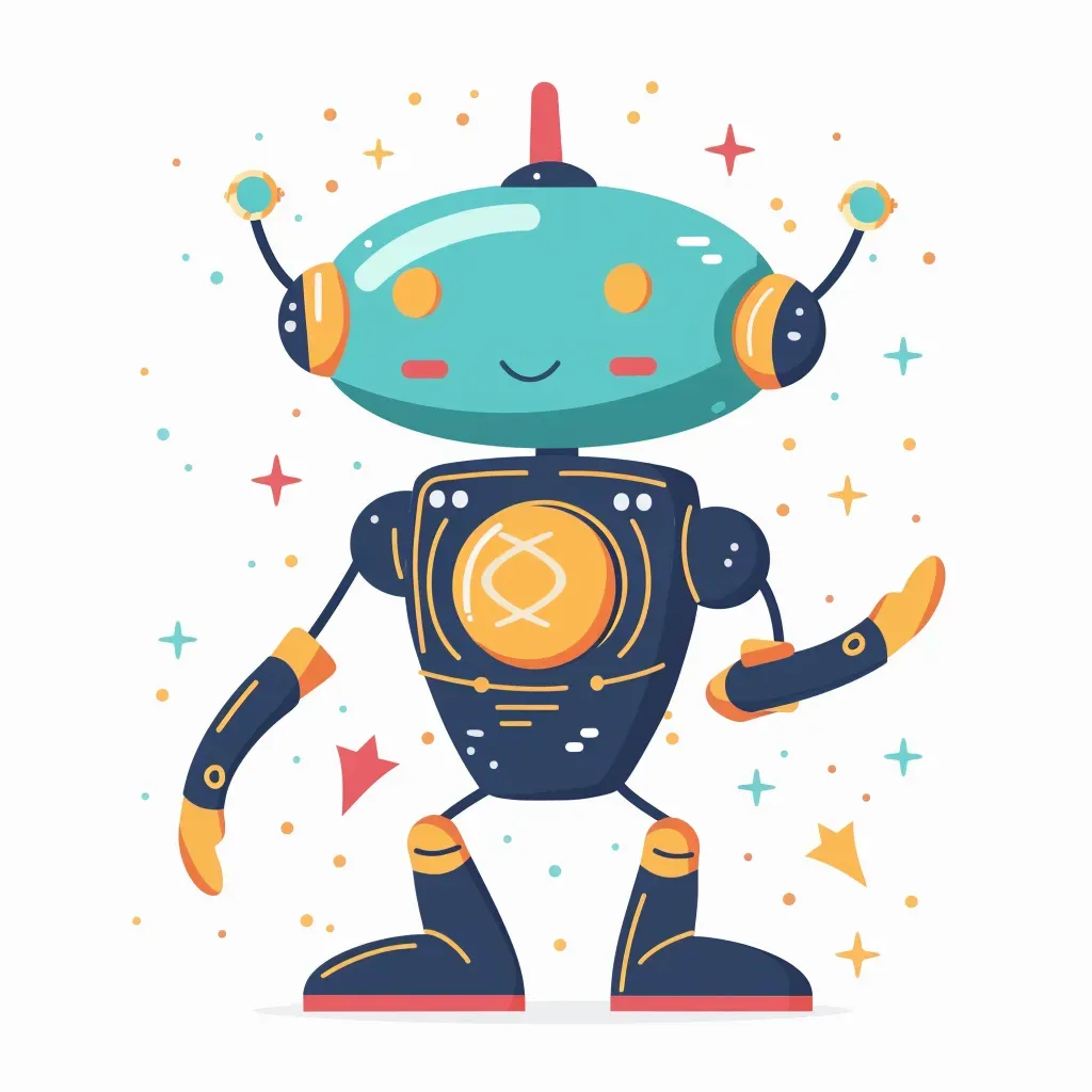 Cheerful Robot Logo - Image 4