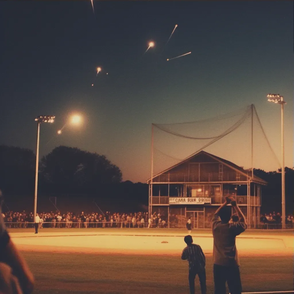 Image showing an exciting baseball game moment with a home run hit - Image 3