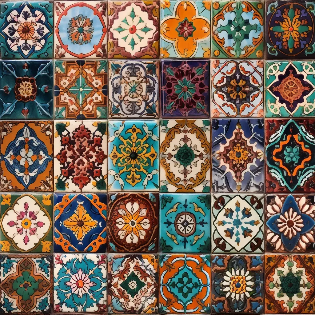 colorful ceramic tiles - Image 3