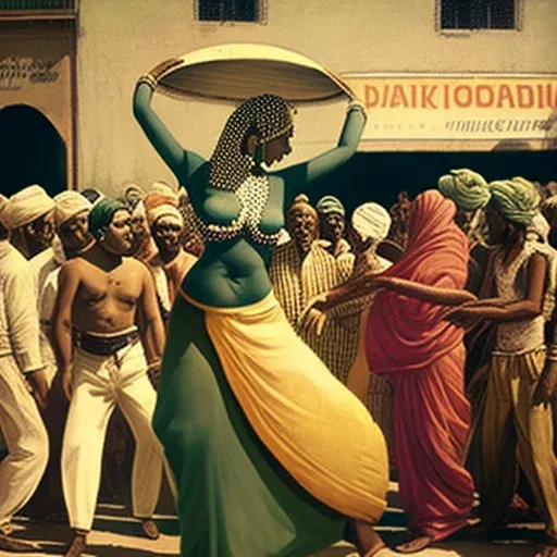 Image of a fusion of Indian classical and American hip-hop dance styles - Image 2