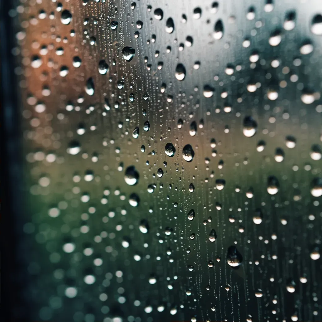 raindrops on window - Image 2