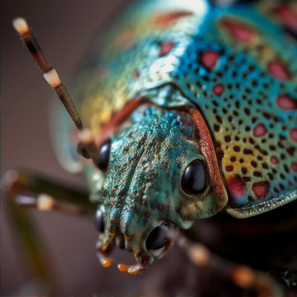 stink bug texture close-up - Image 2