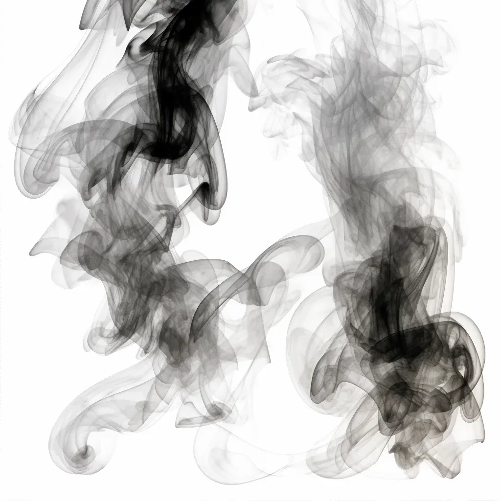 Abstract swirling smoke patterns - Image 2