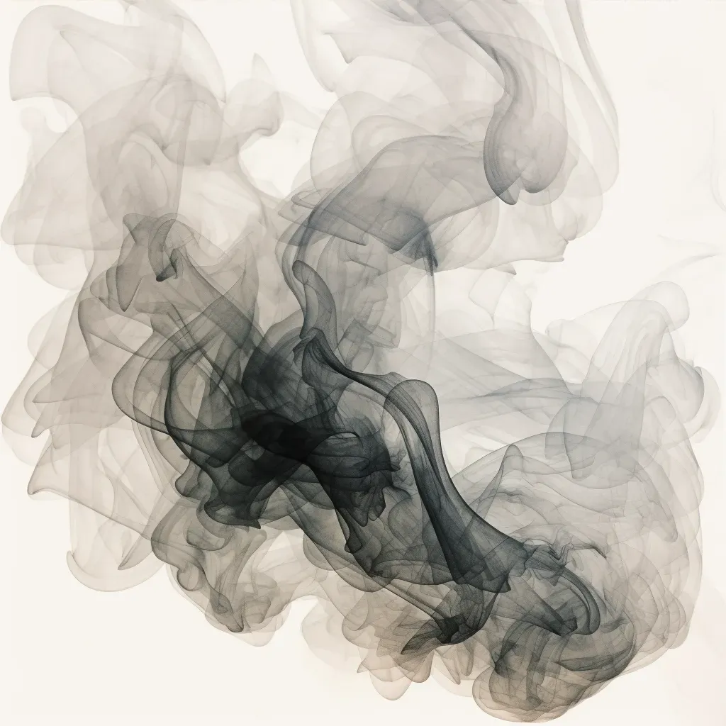 Abstract swirling smoke patterns - Image 3