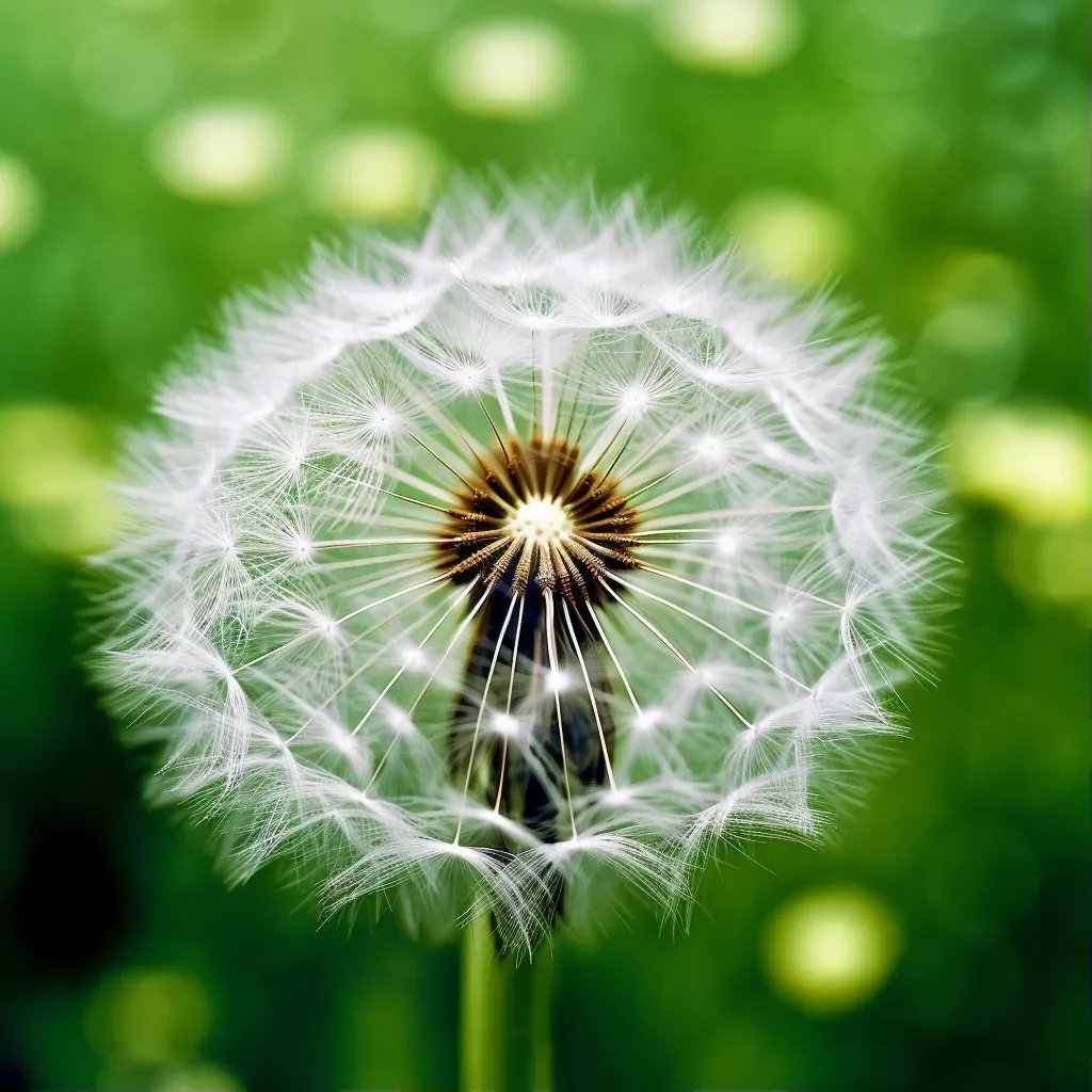 Dandelion seed fluffy texture - Image 1