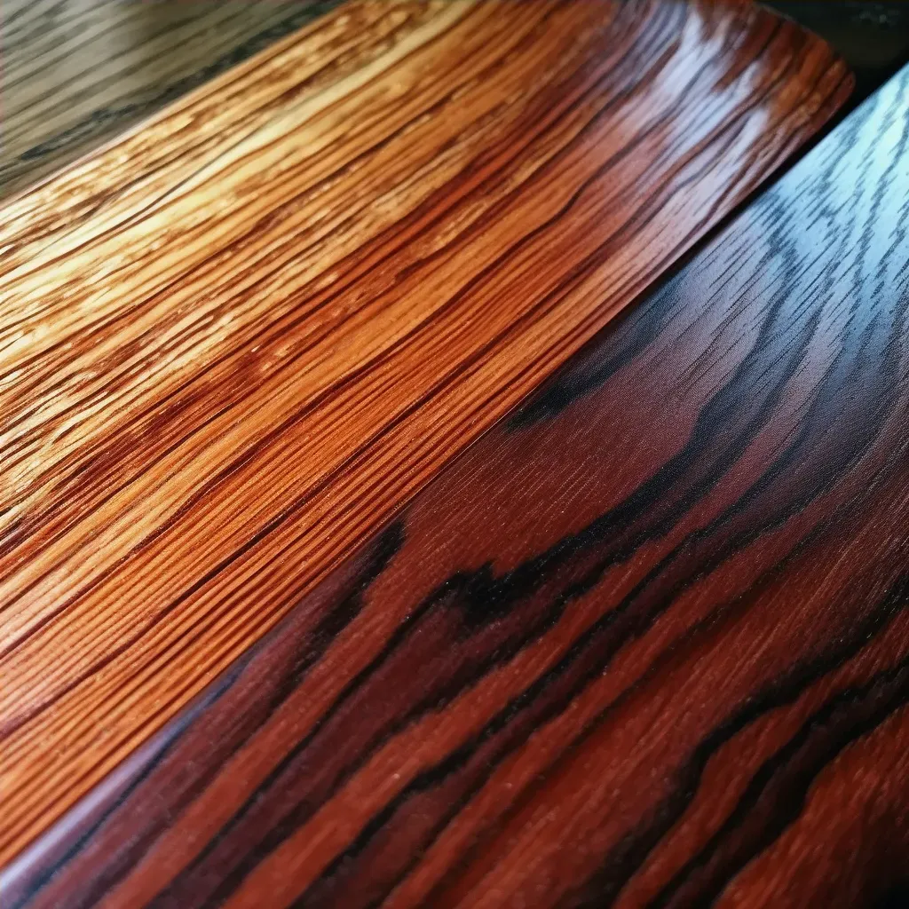 close-up of wood texture - Image 4