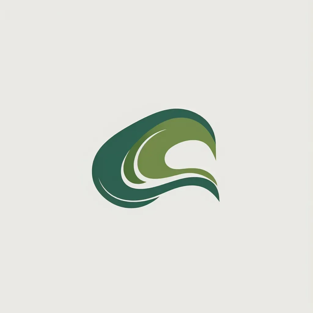 minimalist flowing river logo - Image 3