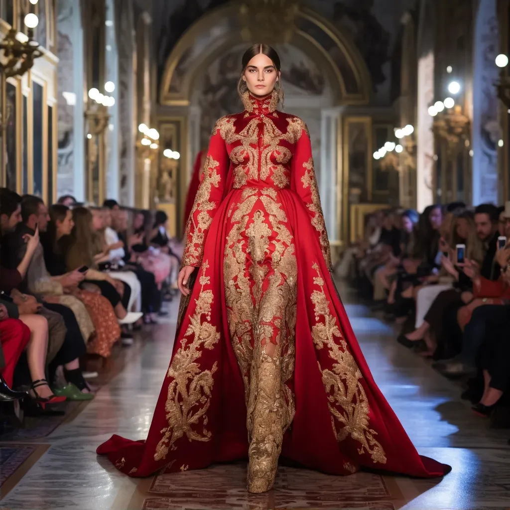 Royal runway opulence - Image 2