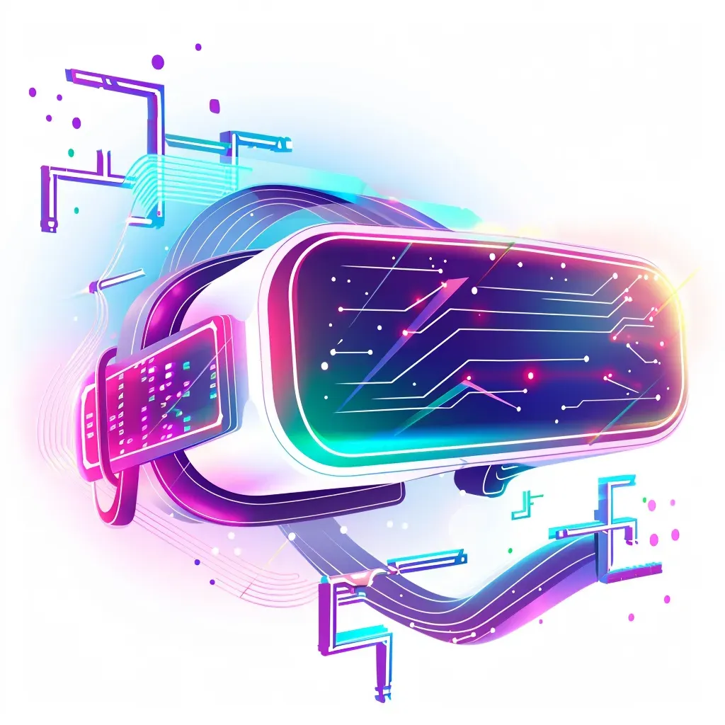 Futuristic Virtual Reality Logo - Image 3