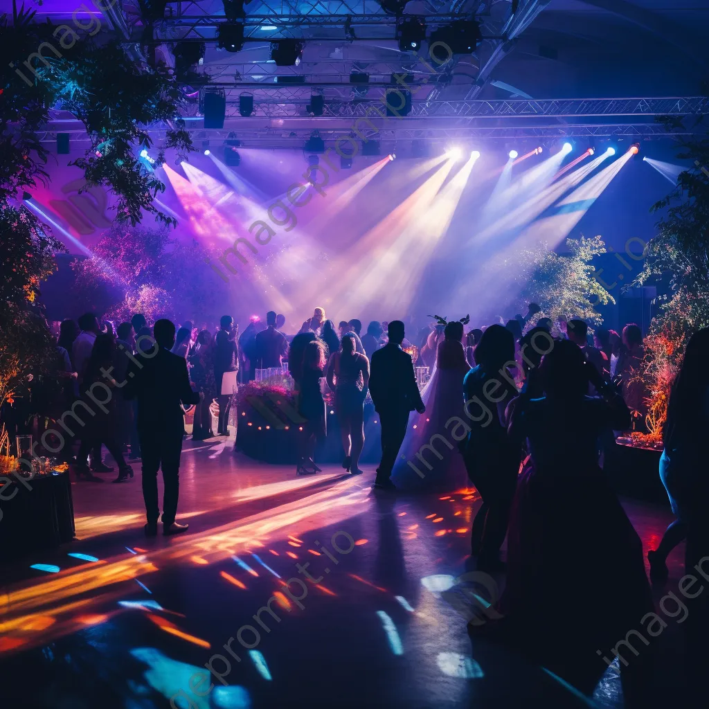 Guests dancing at a wedding reception - Image 1