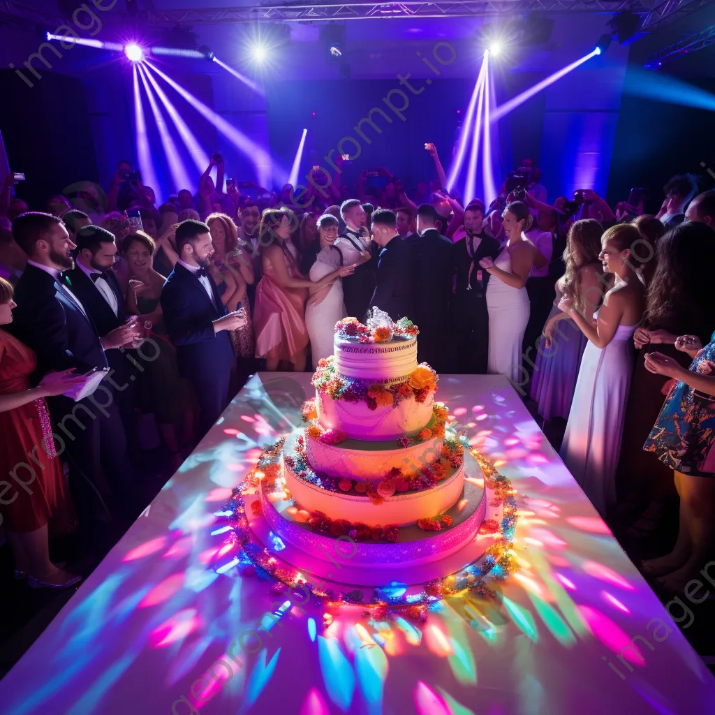 Guests dancing at a wedding reception - Image 3