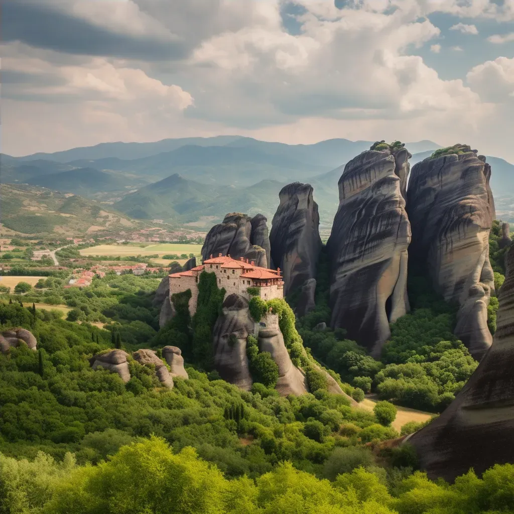 Meteora Monasteries Greece