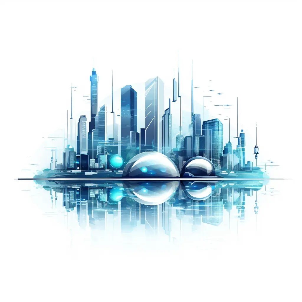 Futuristic Cityscape Logo - Image 3