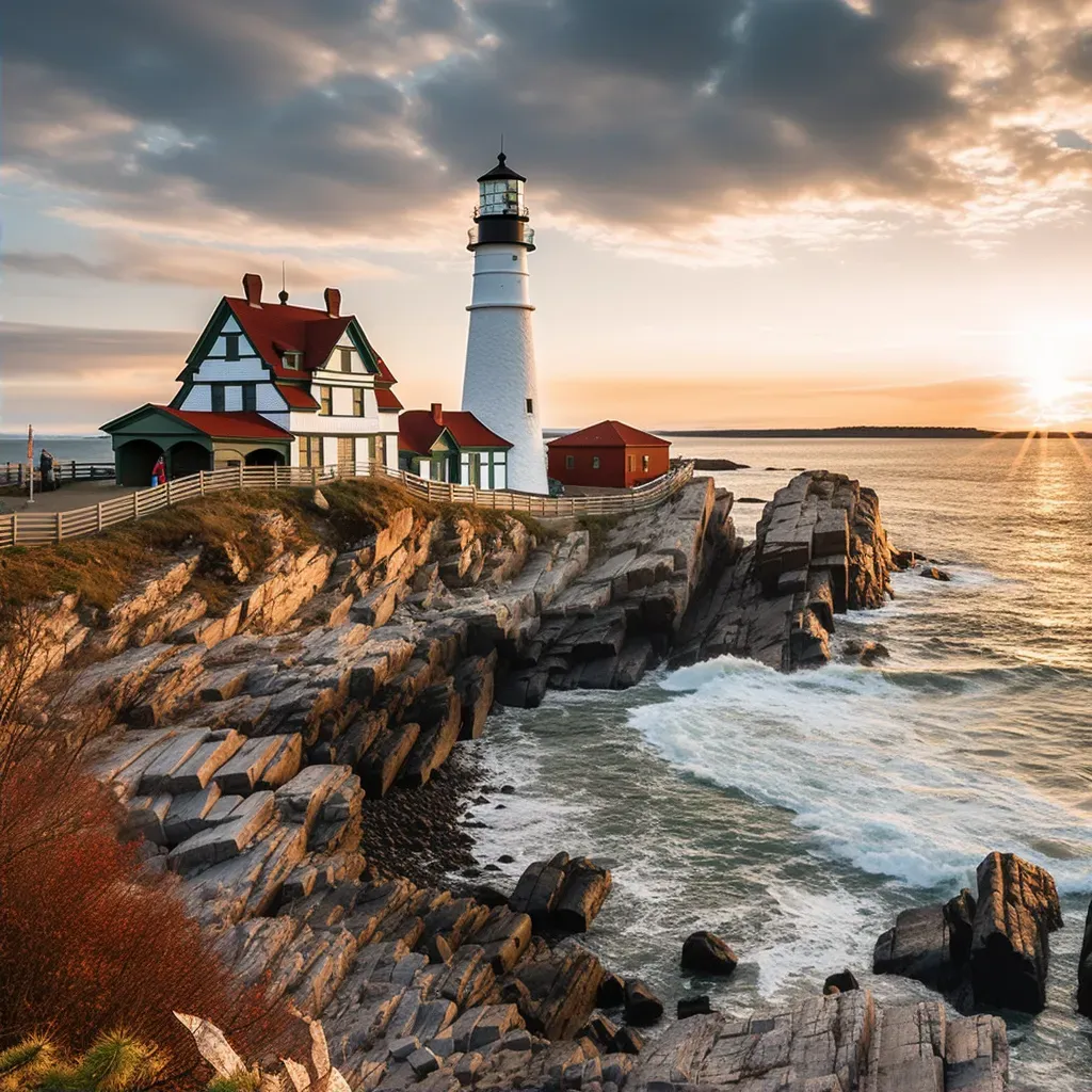 Portland Head Light Maine - Image 2