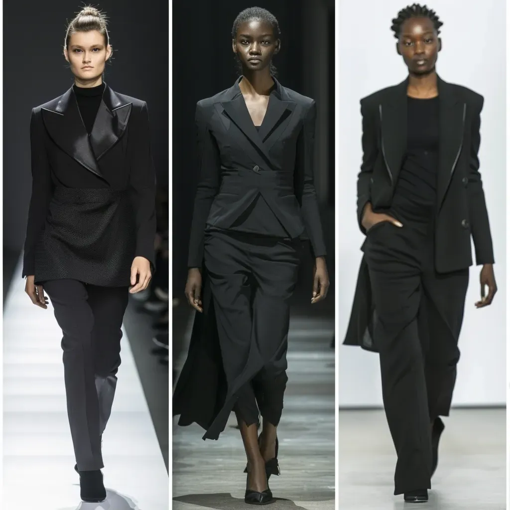 Minimalist Modern Monochrome Runway