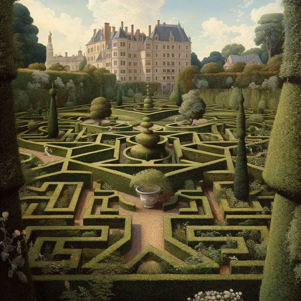 Majestic Manor and Knot Garden