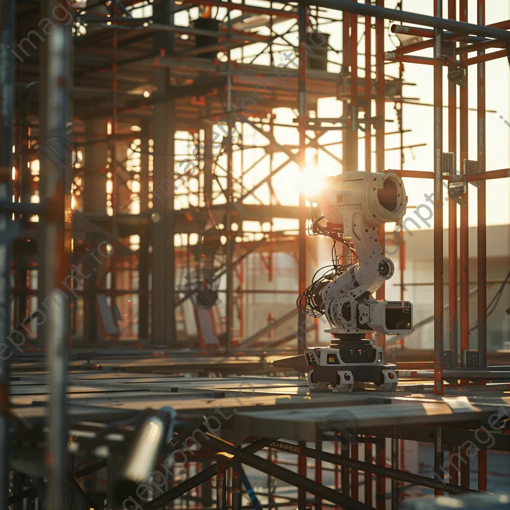 Robotic system inspecting a construction site for safety - Image 2