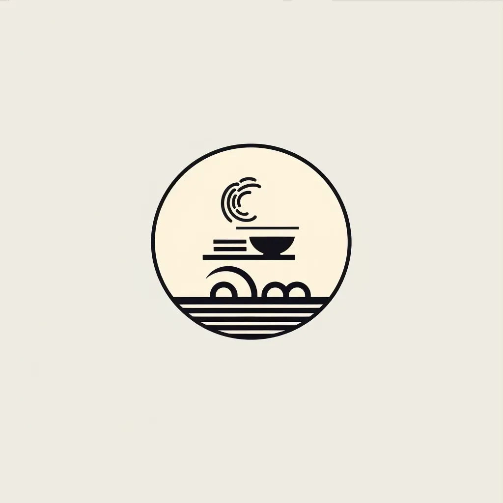 Modern Sushi Restaurant Logo