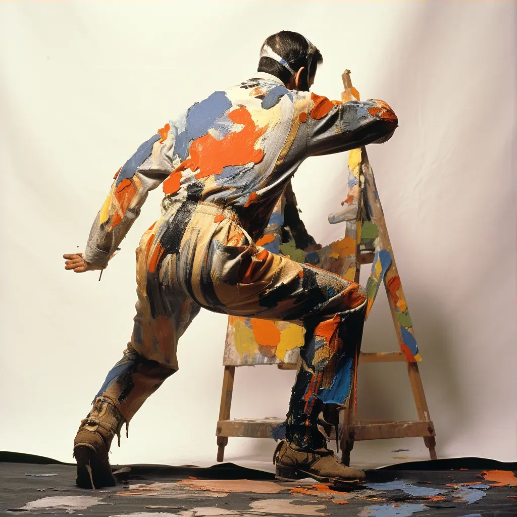 Optical illusion body painter deception - Image 3