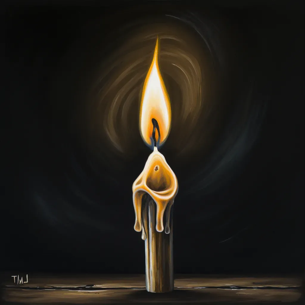 Candle burning at both ends - Image 1