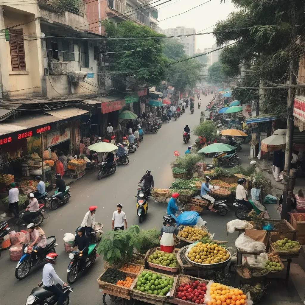 Street vendors Hanoi - Image 2