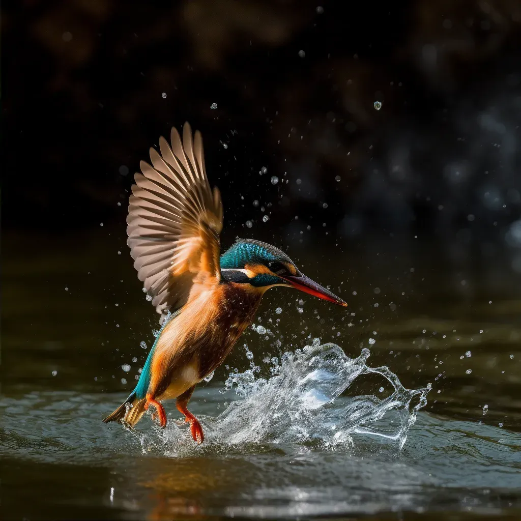 kingfisher in action - Image 2