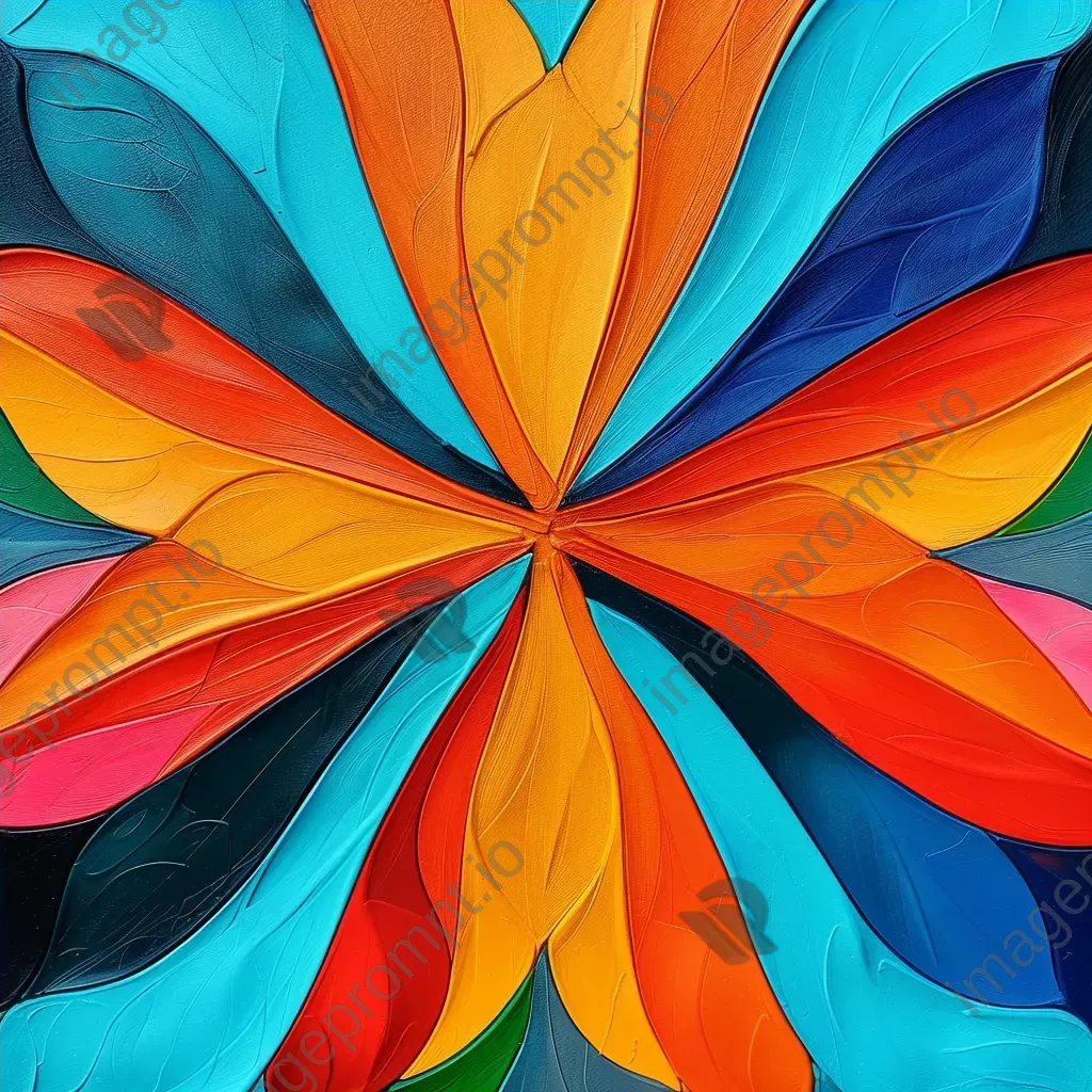 Abstract symmetrical pattern with vibrant colors - Image 4