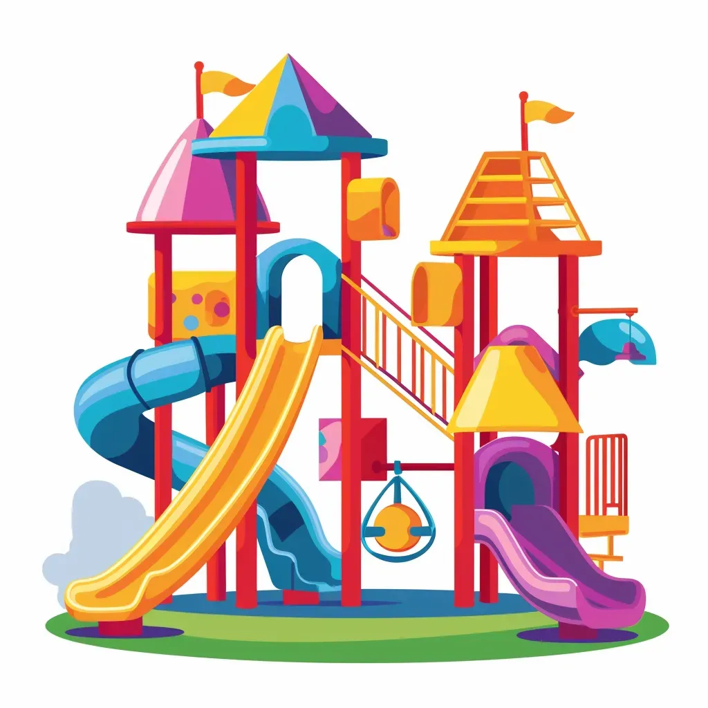 Colorful playground equipment manufacturer logo - Image 2