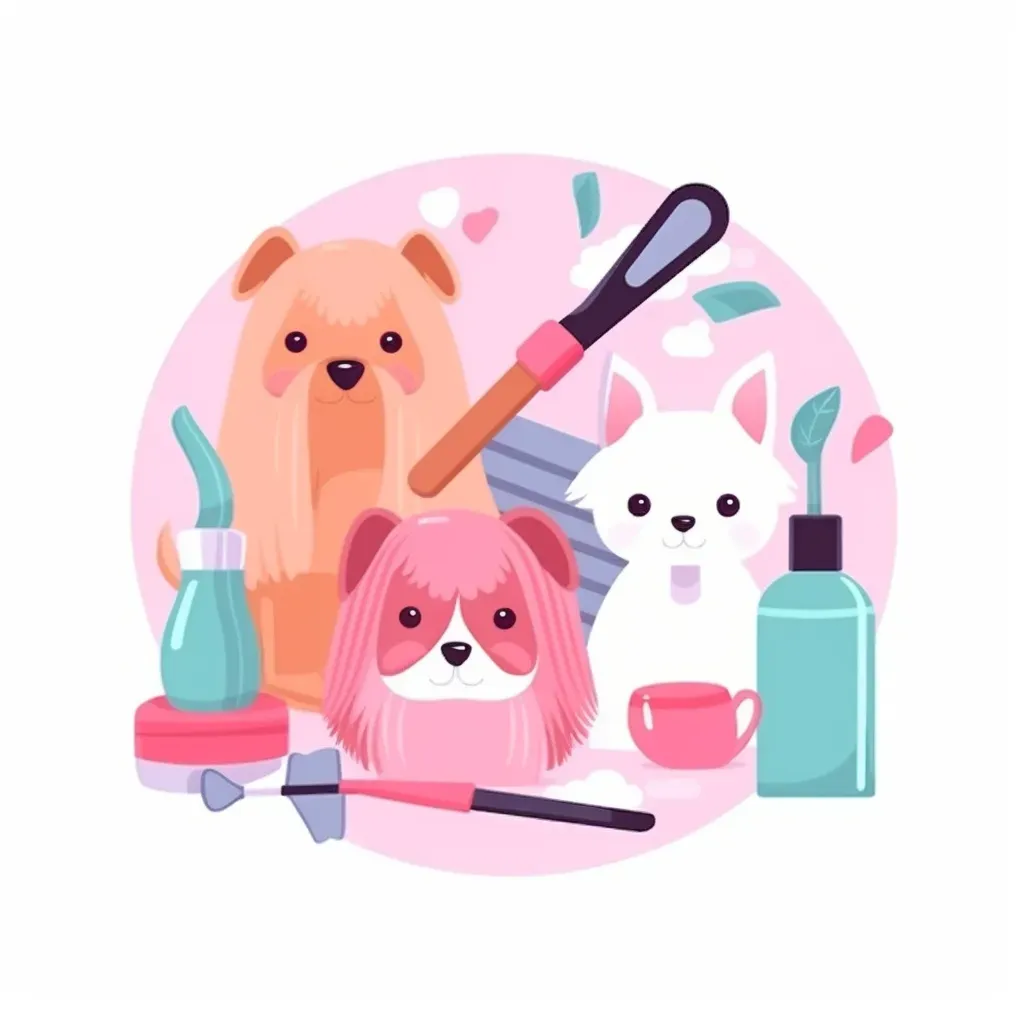 Pet Grooming Salon Logo