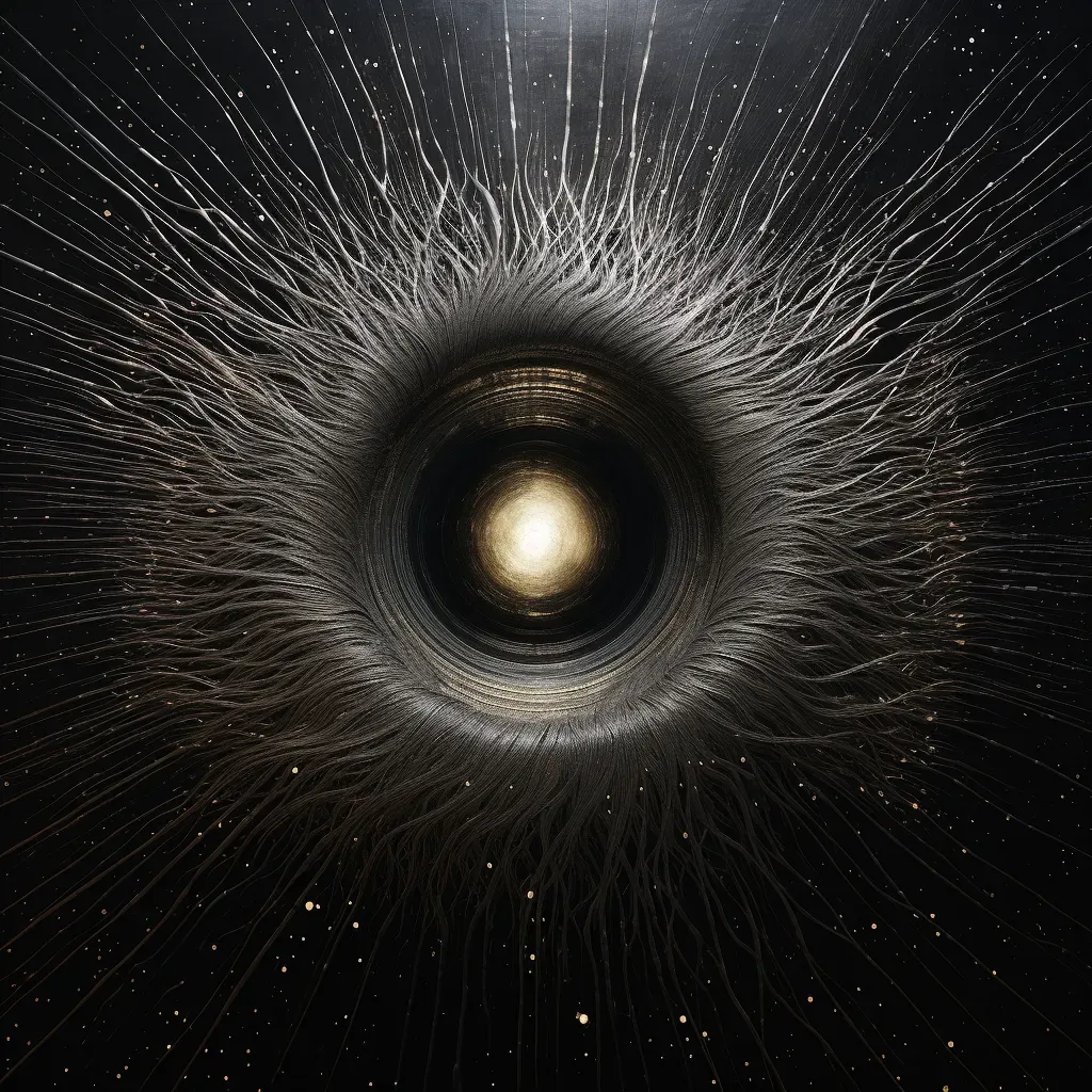 Black Hole Tapestry Image - Image 1