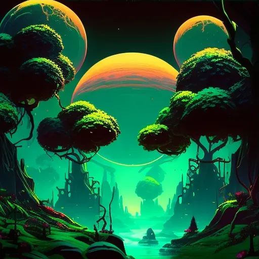 Enchanted Orb Forest