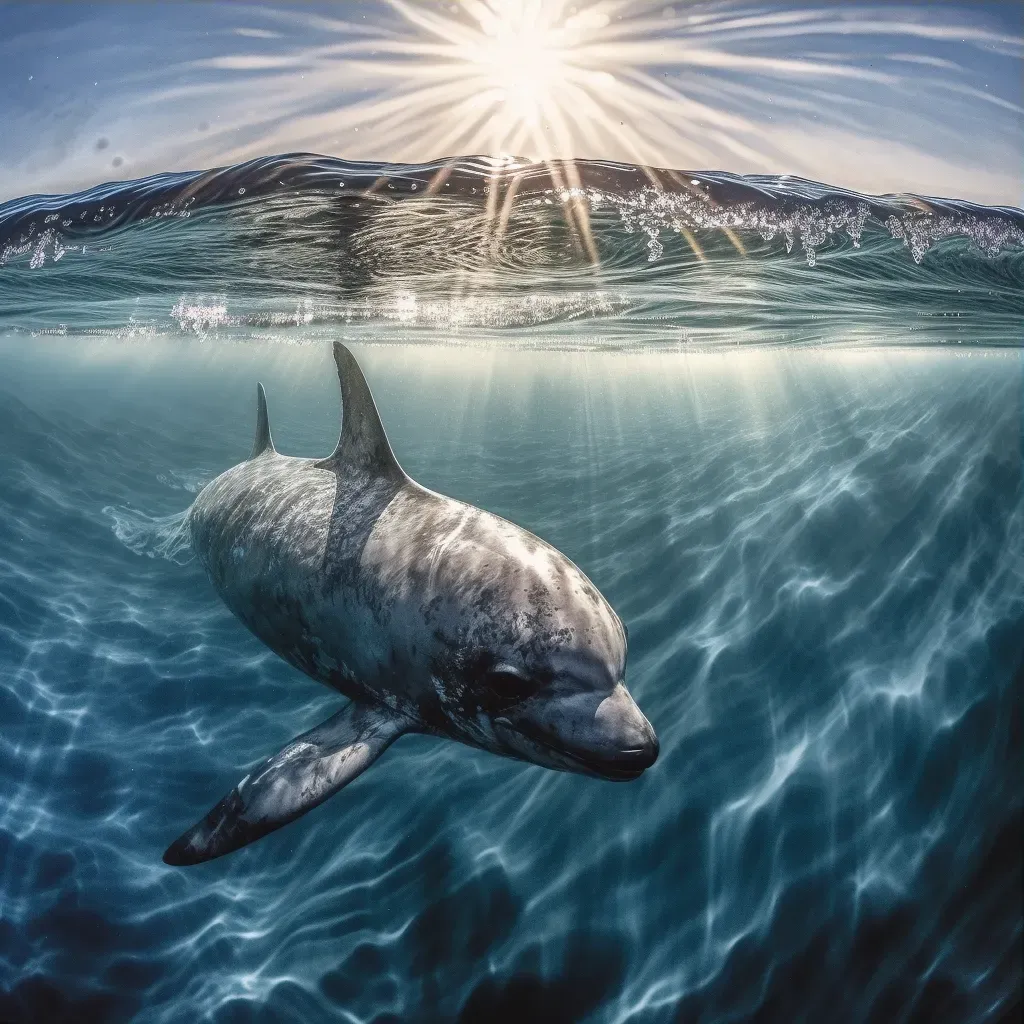 Image of the critically endangered Vaquita in the Gulf of California - Image 3