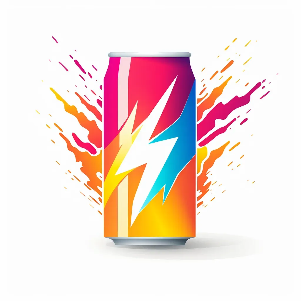 Abstract symbol logo for an energy drink brand - Image 2