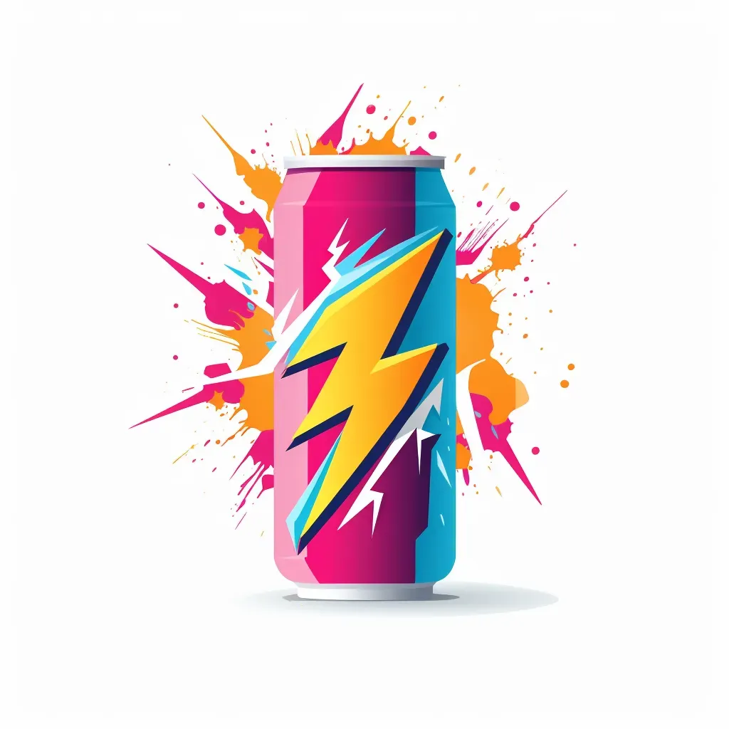 Abstract symbol logo for an energy drink brand - Image 3