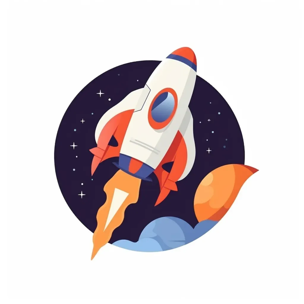 Futuristic Space Exploration Logo - Image 3