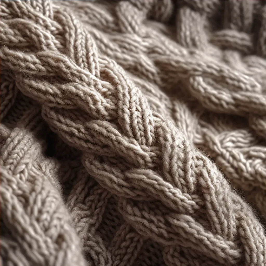 Knitted Fabric Detail