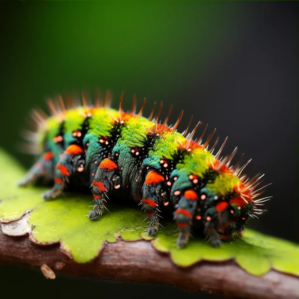 Caterpillar on Branch