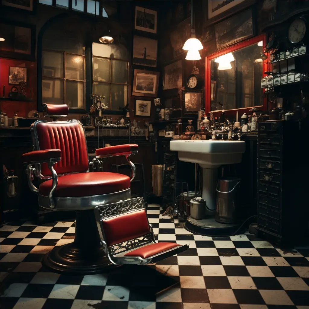 vintage barber shop - Image 4