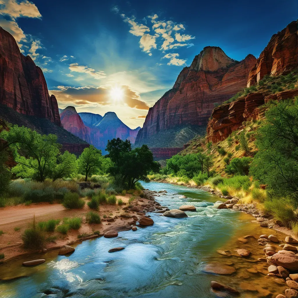 Zion National Park Cliffs - Image 1